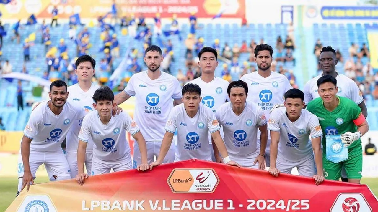 Những dấu ấn của Thép Xanh Nam Định tại làng bóng V-League